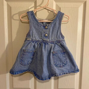 Vintage LEEbdenim dress baby size 18 months